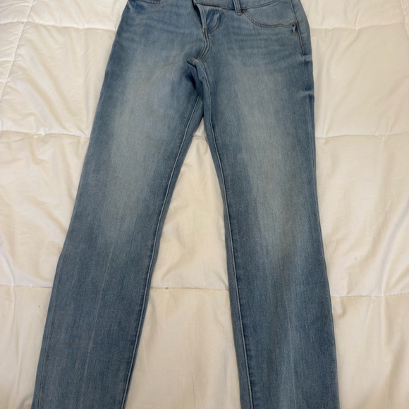 Express Light Blue Skinny Jeans - Picture 1 of 4
